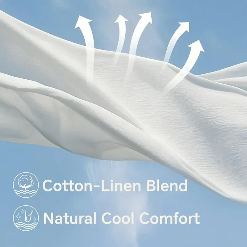 Women's Skirt A Line Basic Casual Maxi High Waist Skirts Solid Colored Pocket Casual Daily Weekend White Yellow Pink Red Summer Cotton - Image 3